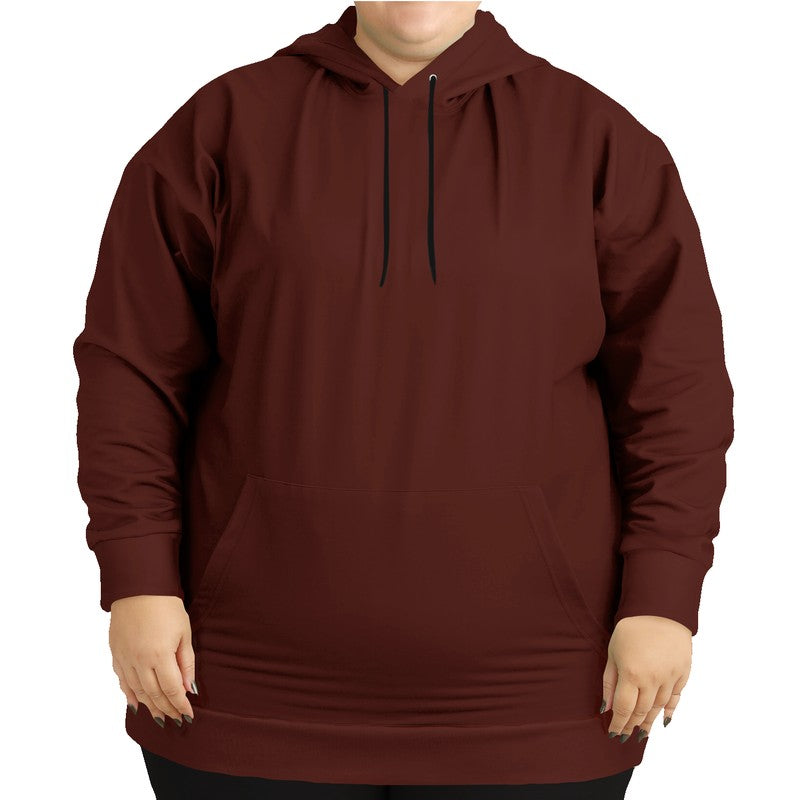 Espresso Hoodie PLUS (R-FM-DA) - Woman Front PLUS