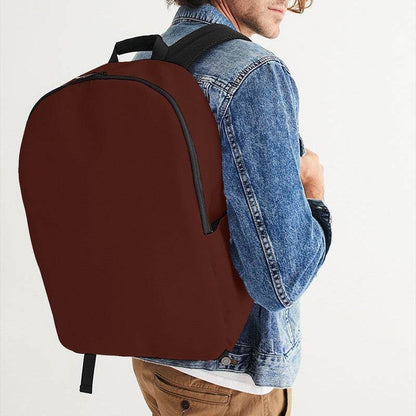 Espresso Waterproof Backpack (R-FM-DA) - Man CloseUp