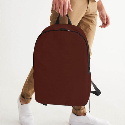 Espresso Waterproof Backpack (R-FM-DA) - Man Holding CloseUp