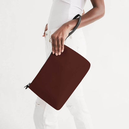 Espresso Zip Pouch (R-FM-DA) - Side Holding