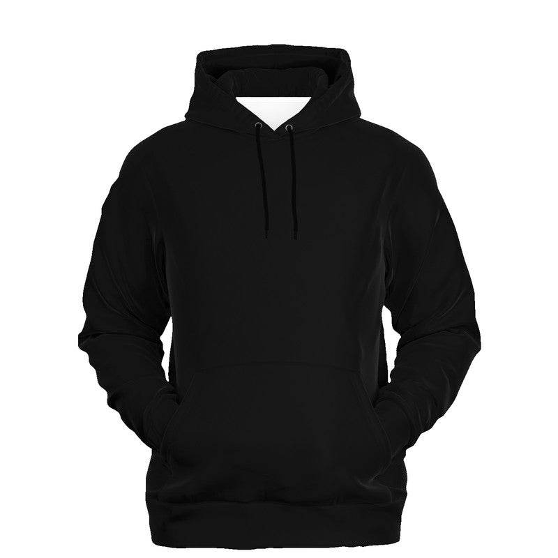 Faded Black Hoodie (N-FN-DE) - Ghost Front