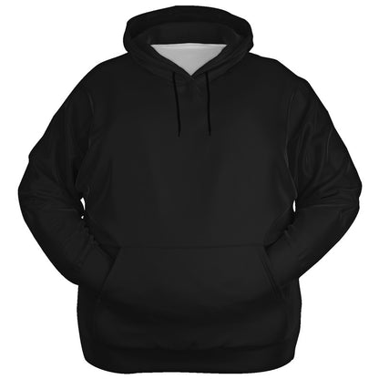 Faded Black Hoodie PLUS (N-FN-DE) - Ghost Front PLUS