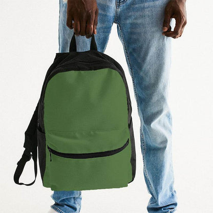 Fern Green Canvas Backpack (GL2-MU-MD) - Man Holding