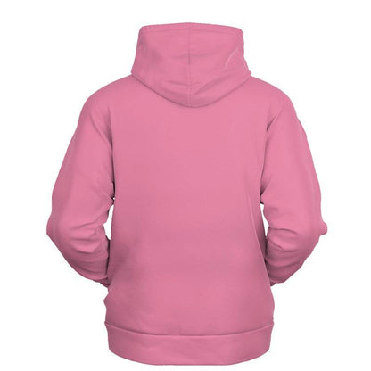 Flamingo Pink Hoodie (PI-MU-LG) - Ghost Back