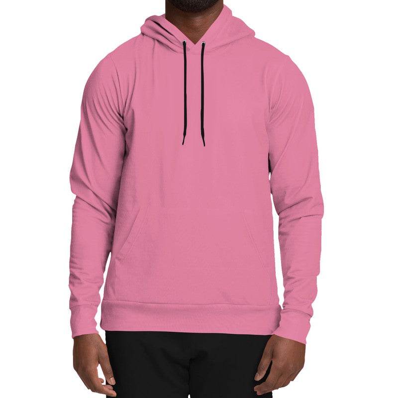 Flamingo Pink Hoodie (PI-MU-LG) - Man Front