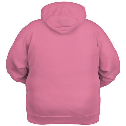 Flamingo Pink Hoodie PLUS (PI-MU-LG) - Ghost Back PLUS