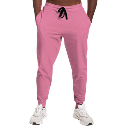 Flamingo Pink Joggers (PI-MU-LG) - Man Front