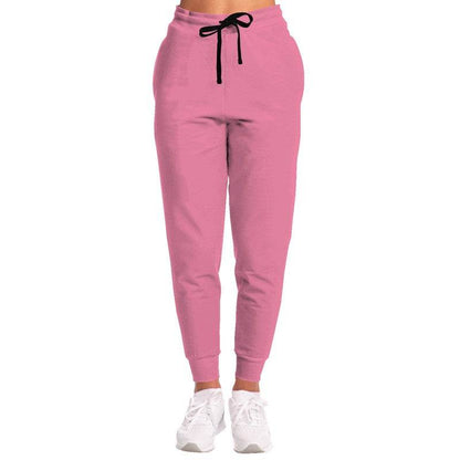 Flamingo Pink Joggers (PI-MU-LG) - Woman Front