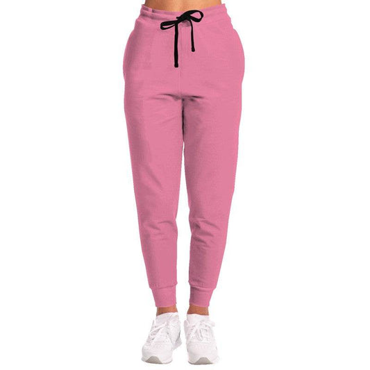 Flamingo Pink Joggers (PI-MU-LG) - Woman Front