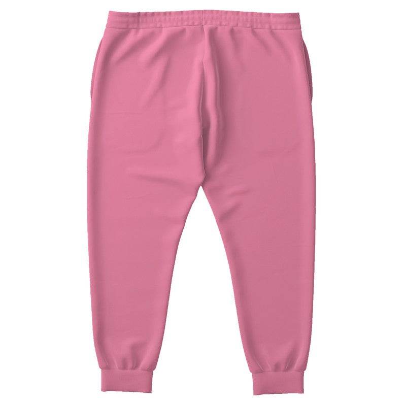 Flamingo Pink Joggers PLUS (PI-MU-LG) - Back PLUS