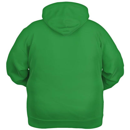 Forest Green Hoodie (C75M0Y100K30) - Ghost Back PLUS