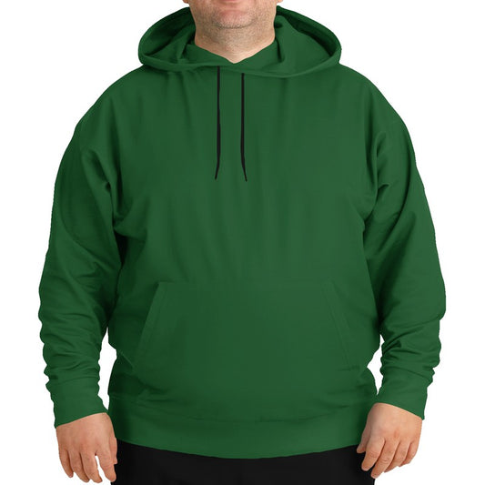 Forest Green Hoodie PLUS (G-MU-DA) - Man Front PLUS