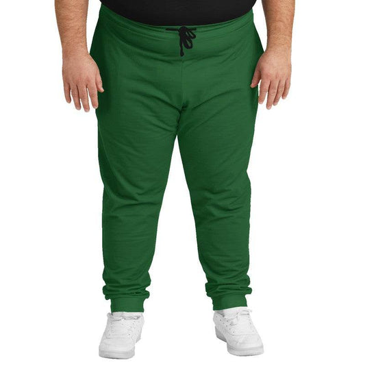 Forest Green Joggers PLUS (G-MU-DA) - Man Front PLUS