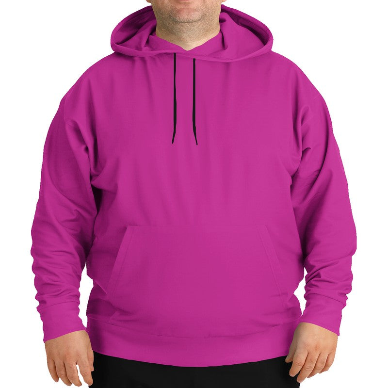 Fuchsia Hoodie PLUS (PIM2-BR-ME) - Man Front PLUS