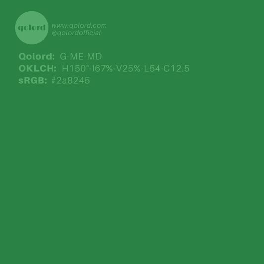 Medium-Dark Medium Green | G-ME-MD