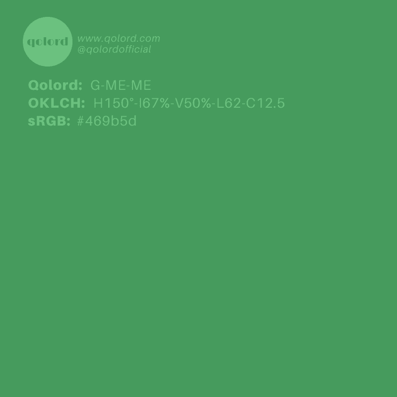 Medium Green | G-ME-ME