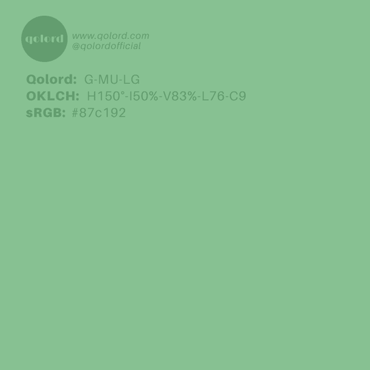 Lightened Muted Green | G-MU-LG