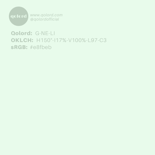 Light Neutral Green | G-NE-LI