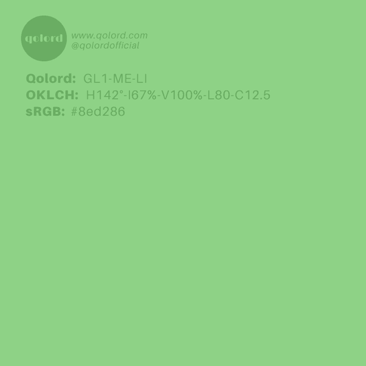 Light Medium Green | GL1-ME-LI