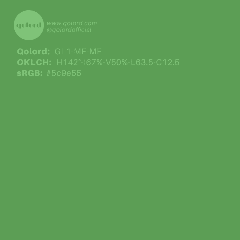 Medium Green | GL1-ME-ME