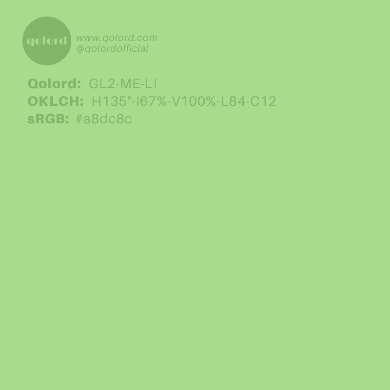 Light Medium Lime | GL2-ME-LI