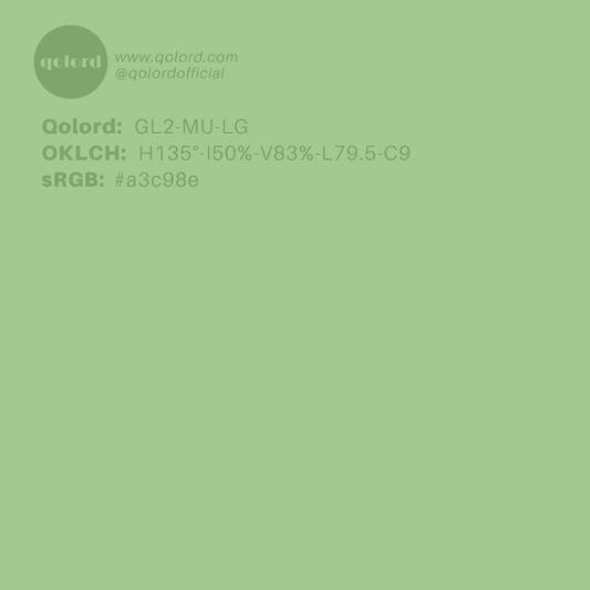 Lightened Muted Lime | GL2-MU-LG