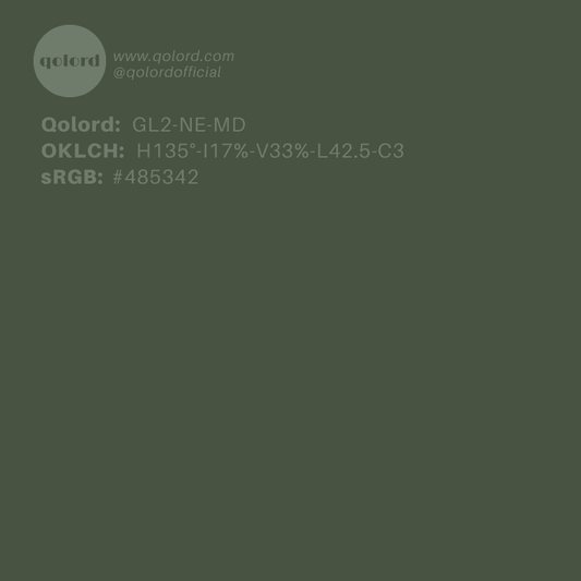 Medium-Dark Neutral Lime | GL2-NE-MD