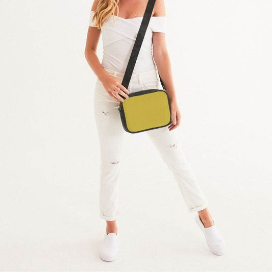 Gold Crossbody Bag (LY3-CL-ME) - Woman Front