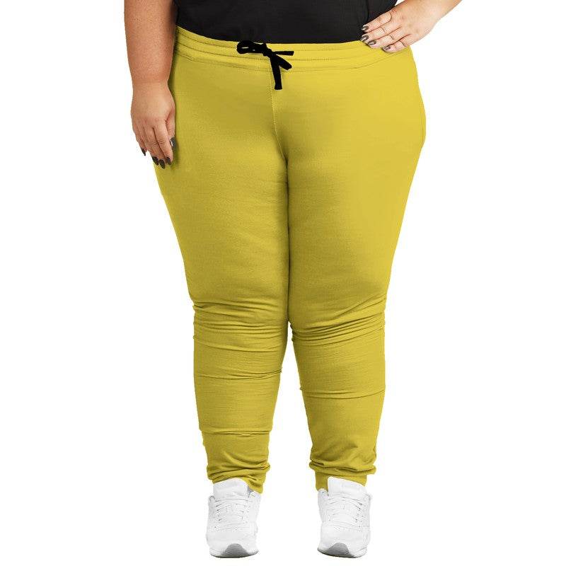 Gold Joggers PLUS (LY3-CL-ME) - Woman Front PLUS