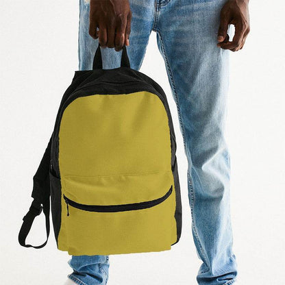Gold Leaf Canvas Backpack (LY3-CL-DE) - Man Holding