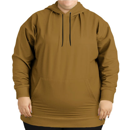 Golden Brown Hoodie PLUS (YO2-ME-DE) - Woman Front PLUS