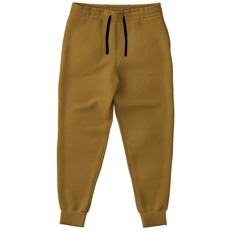 Golden Brown Joggers (YO2-ME-DE) - Front