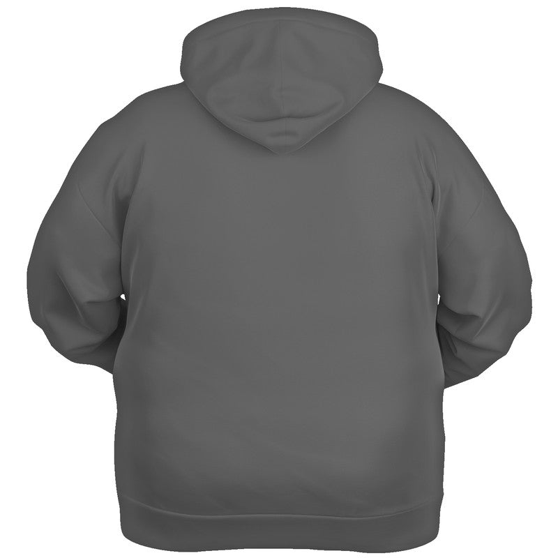 Granite Gray Hoodie PLUS (N-FN-ME) - Ghost Back PLUS