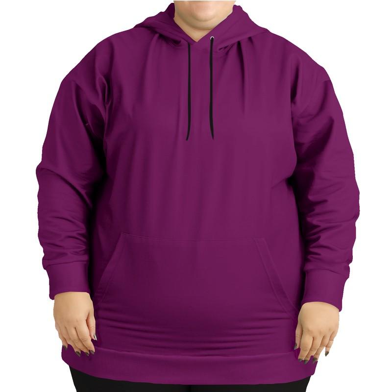 Grape Hoodie (C25M100Y0K60) - Woman Front PLUS