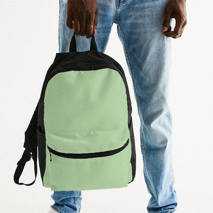 Green Tea Canvas Backpack (GL2-MU-LI) - Man Holding