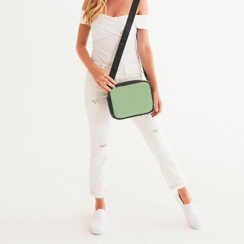 Green Tea Crossbody Bag (GL2-MU-LI) - Woman Front