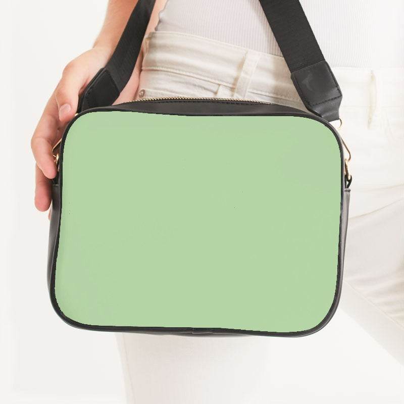 Green Tea Crossbody Bag (GL2-MU-LI) - Woman Front CloseUp