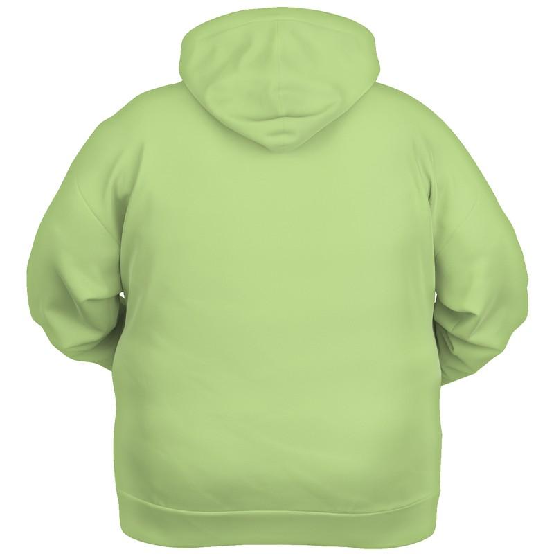 Green Tea Hoodie (C30M0Y60K0) - Ghost Back PLUS