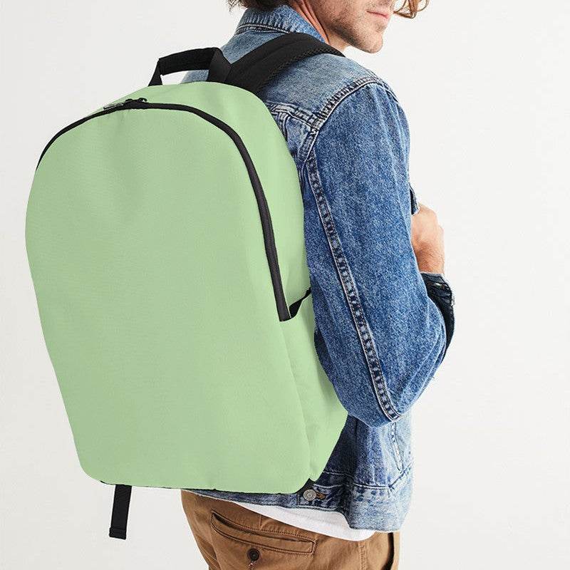Green Tea Waterproof Backpack (GL2-MU-LI) - Man CloseUp
