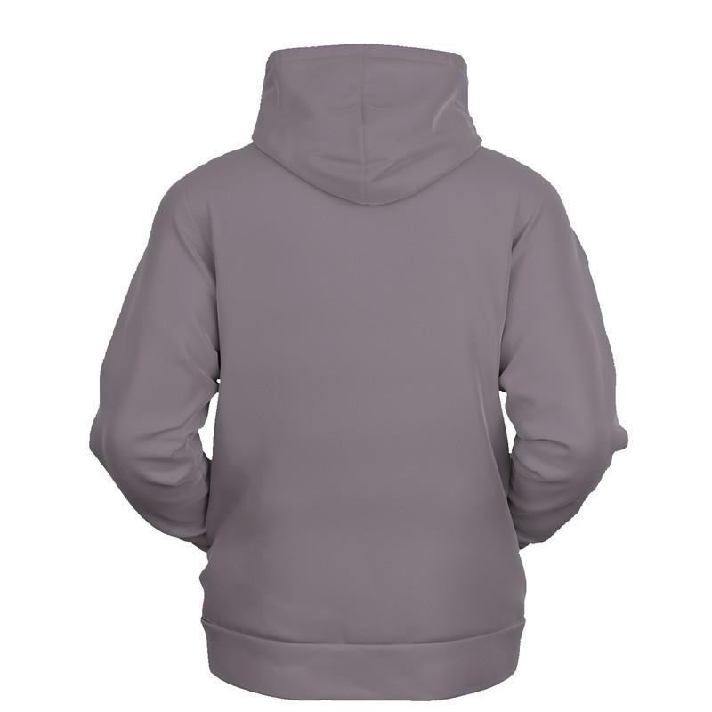 Grey Blank Hoodie (C0M10Y0K60) - Ghost Back