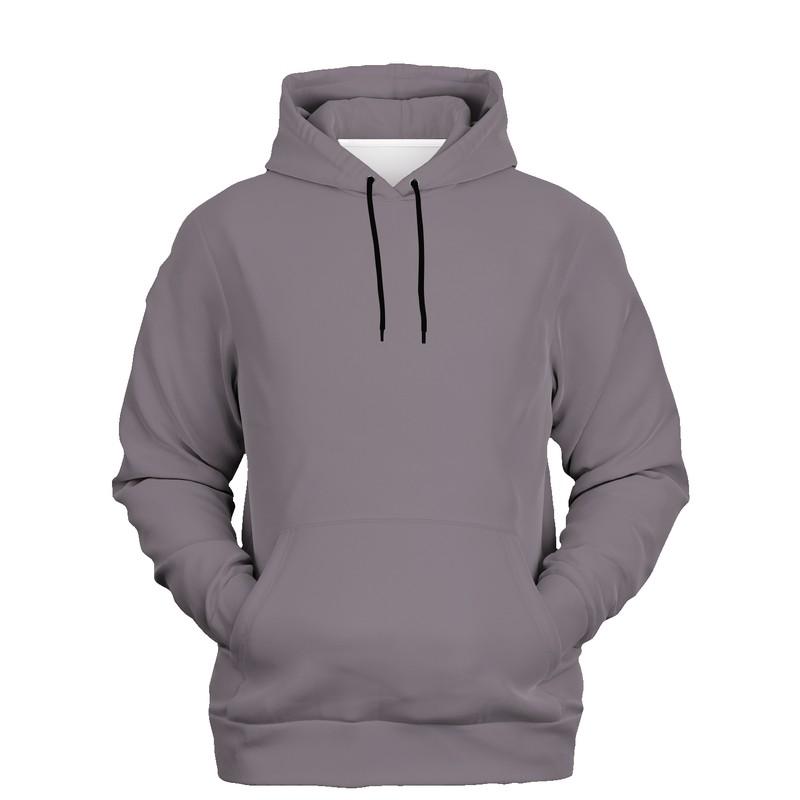 Grey Blank Hoodie (C0M10Y0K60) - Ghost Front