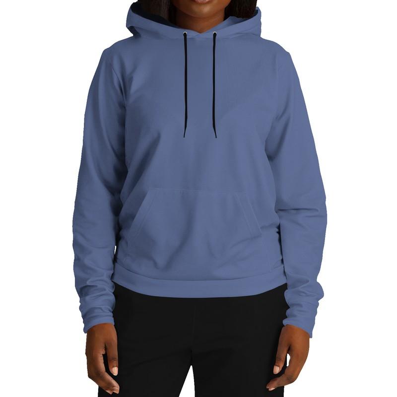 Grey Blue Hoodie (C60M45Y0K30) - Woman Front