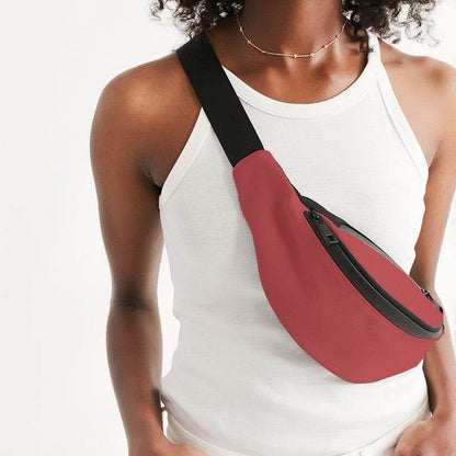 Hibiscus Belt Bag (RPI1-ME-ME) - Woman Front CloseUp