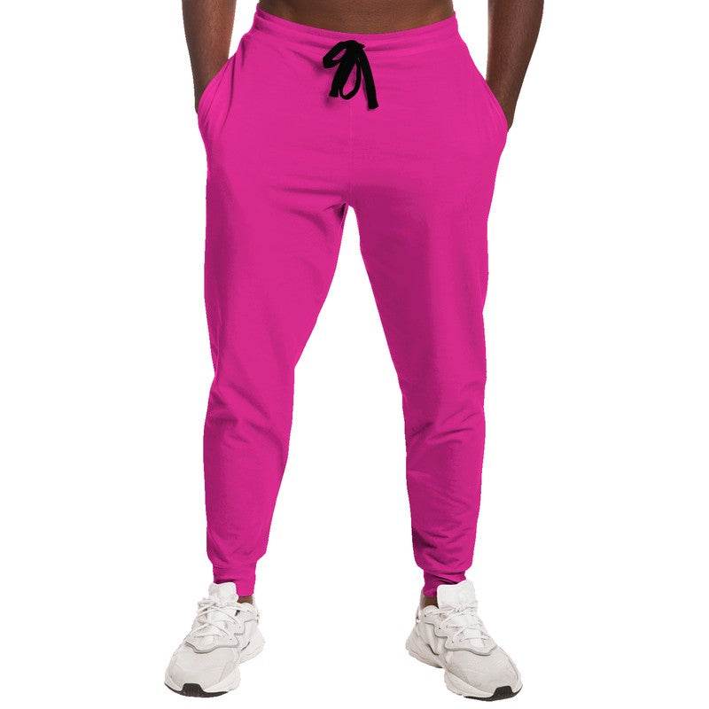 Hot Pink Joggers (PIM1-BR-ME) - Man Front