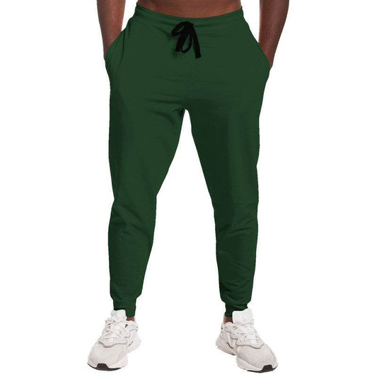 Hunter Green Joggers (G-FM-DA) - Man Front