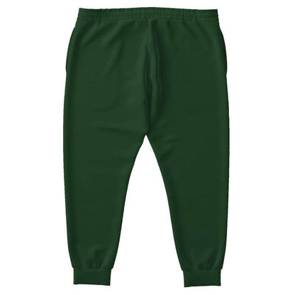 Hunter Green Joggers PLUS (G-FM-DA) - Back PLUS