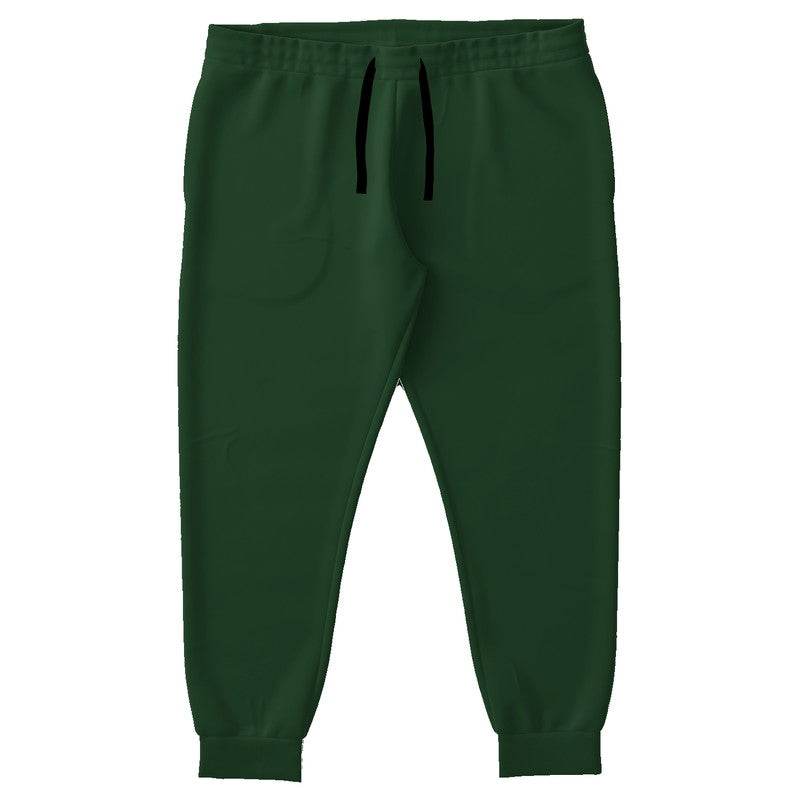 Hunter Green Joggers PLUS (G-FM-DA) - Front PLUS