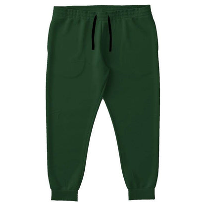 Hunter Green Joggers PLUS (G-FM-DA) - Front PLUS