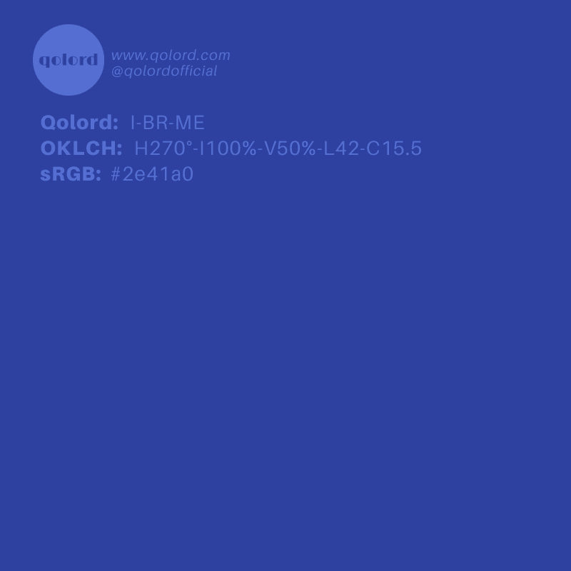 Bright Indigo | I-BR-ME