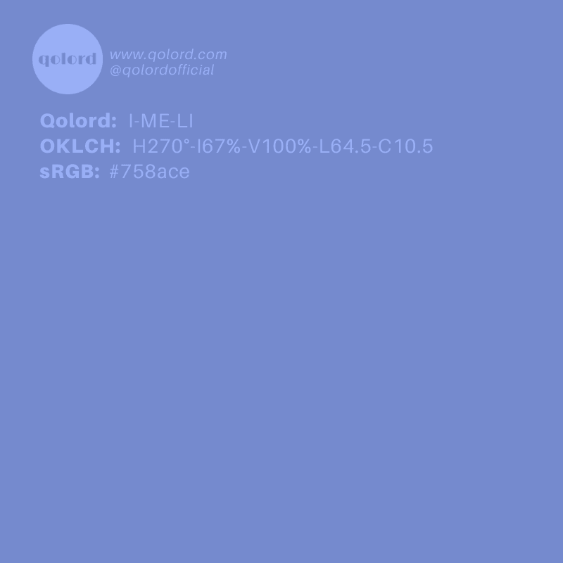 Light Medium Indigo | I-ME-LI